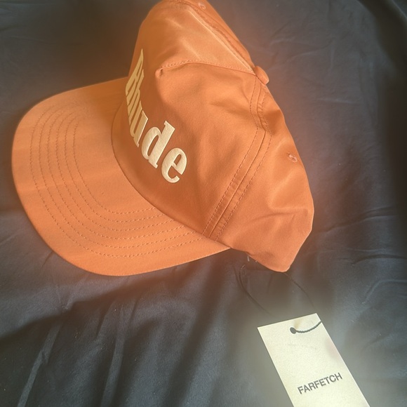 Rhude snap back Hat - peach - Picture 2 of 7